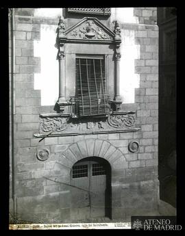 
Balcón del cardenal Cisneros, calle del Sacramento de Madrid.
