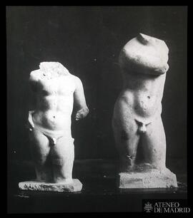 Dos torsos de hombre