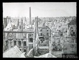 Reims. Vista panorámica del barrio de la Universidad