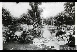 Paseo del Prado. Fuente central (1896)