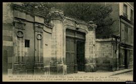 Tarjeta postal de la puerta de entrada al Hôtel Gouin de Tours editada por Lévy Fils et Cie. en P...