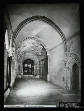 1587 Claustro de San Fernando en el Monasterio de Las Huelgas ( Burgos)