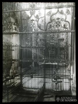 Rejas del Altar Mayor en la Catedral de El Burgo de Osma (Soria), por Juan Francés, 1505.