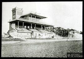 Gradas de un hipódromo