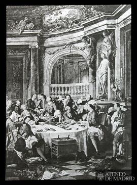 
Almuerzo de ostras de Jean-François de Troy. Chantilly, Museo Condé
