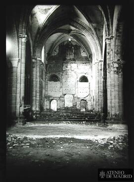 Interior de la Iglesia del Monasterio de Rueda de Zaragoza