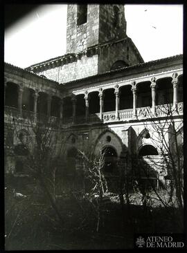 Claustro del monasterio de Santa María de Huerta (Soria)