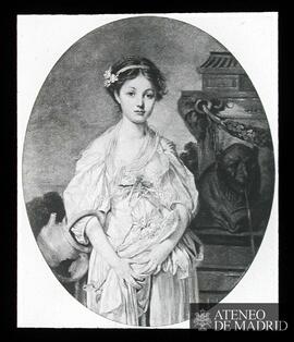 París. Museo del Louvre. Greuze, Jean Baptiste: "El cántaro roto" (1785)