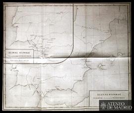 Mapa de España ("Coloniae Hispaniae")