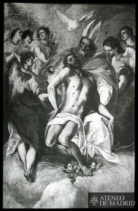 Museo del Prado.(Madrid).  El Greco: "La Trinidad" (1577 - 1580)