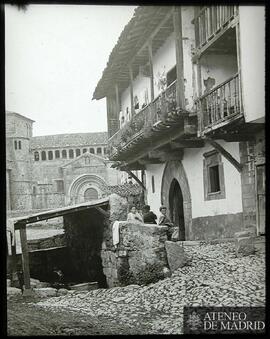 Vista de Santillana del Mar (Cantabria)