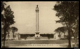 Tarjeta postal de la Columna de la Gran Armada o Colonne de la Grande Armée en Boulogne-sur-Mer e...