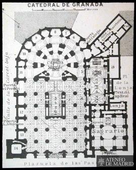 Planta de la Catedral de Granada