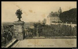 Tarjeta postal de vista panorámica del Castillo de Blois desde la Square de l'Évêché editada por ...