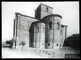 Ábside de la iglesia de San Vicente de Ávila.