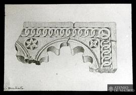 Fragmento de arco "descubierto" ¿Soria?.