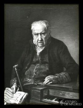 Madrid. Museo del Prado. López Portaña, Vicente: "Retrato de Félix Antonio Máximo López, org...