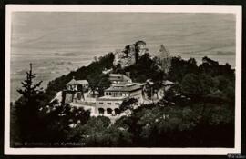 Tarjeta postal de vista panorámica de Rothemburg en el macizo montañoso de Kyffhäuser editada por...