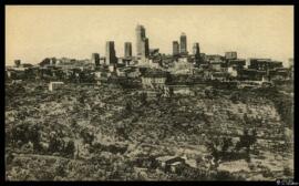 Tarjeta postal de vista panorámica de San Gimignano desde la Colina de Poggio editada por [Giusep...