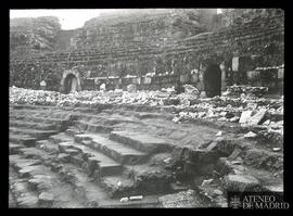 Gradería del Teatro romano de Mérida