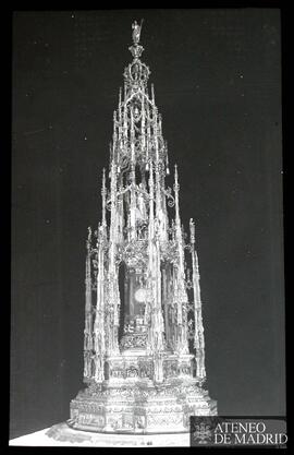 
Catedral de Córdoba. "Custodia ou ostensoire en argent, oeuvre de Enrique de Arfé"
